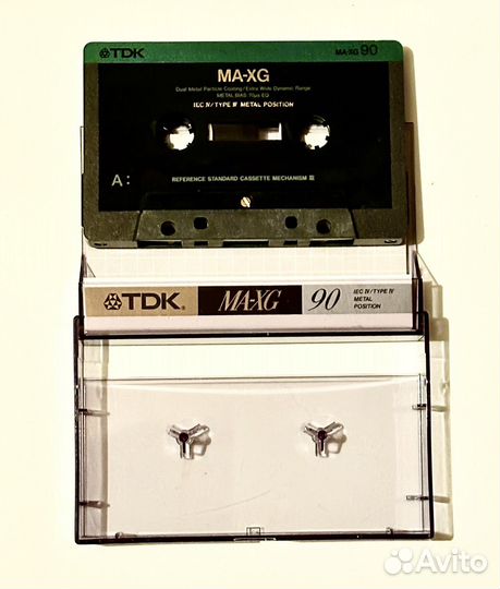 Топовый метал аудиокассета TDK MA-XG 90
