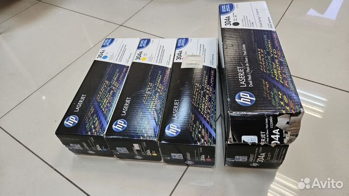 Картриджи HP LaserJet 304А