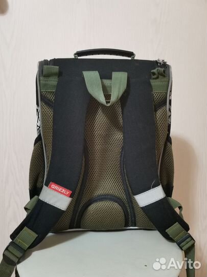 Рюкзак Grizzly школьный для мальчика