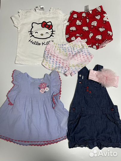 Вещи пакетом на девочку б/у