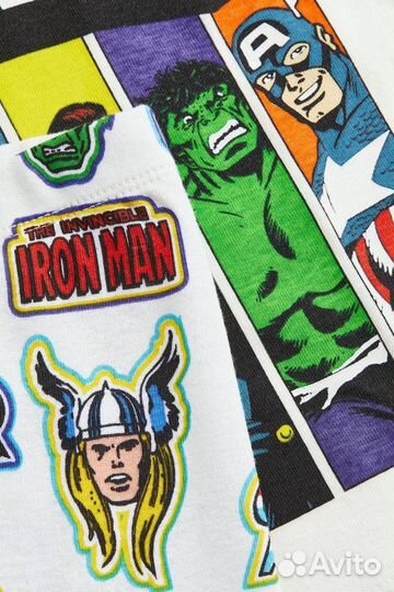 Пижама h&m 134/140 новая Marvel