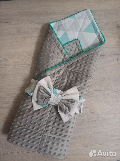 Бортики+конверт/плед