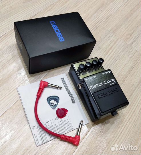 Педаль Boss Metal Core ML-2 + Кабель Патч
