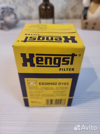 Фильтр масляный hengst e630h02 d103 hu692x ox258d