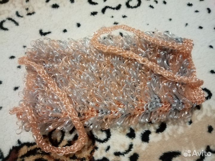 Мочалка ручной работы