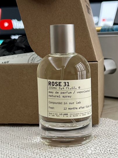 Le labo Rose 31 Оригинал Новый