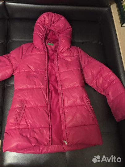 Куртка зимняя benetton 140