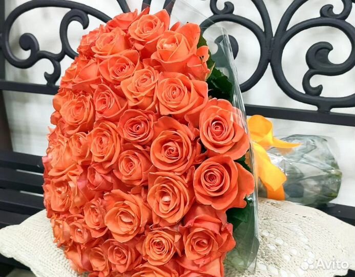 51 роза доставка, букет из 51 розы 70-80 см купить