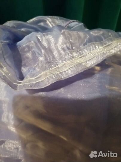 Шторка новая на кухню блестящая с переливами