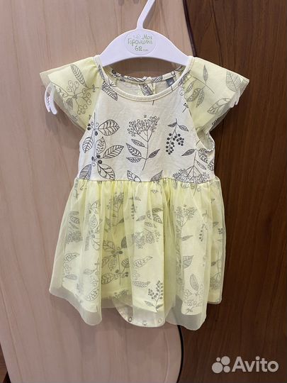 Платье боди для девочки