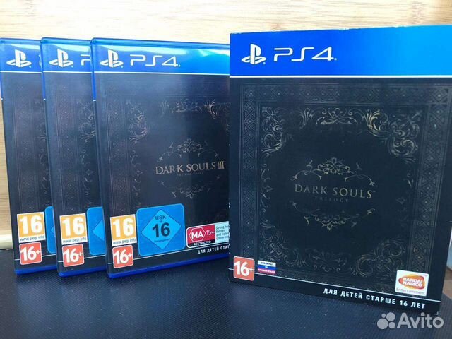 Игры ps4 Dark souls trilogy