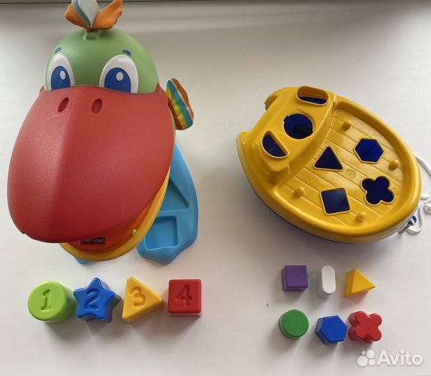 Развивающие игрушки сортеры