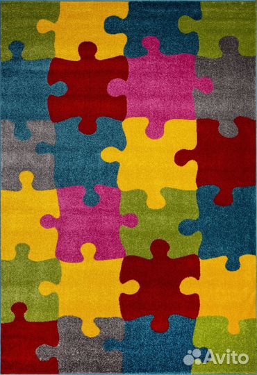 Детские ковры овальные 3х3 м