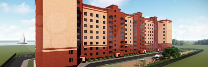 1-к. квартира, 42,5 м², 2/8 эт.