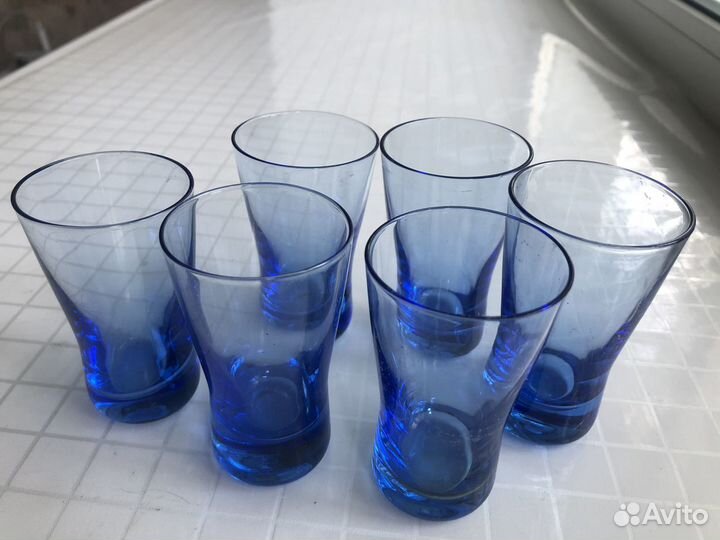 Стопки стеклянные