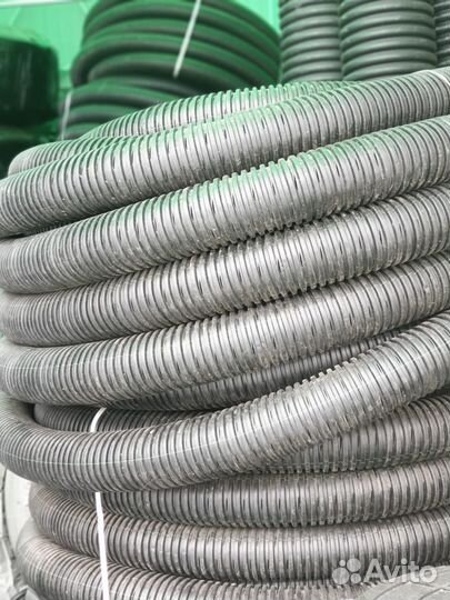 Труба дренажная 110 в фильтре (50 м.п)