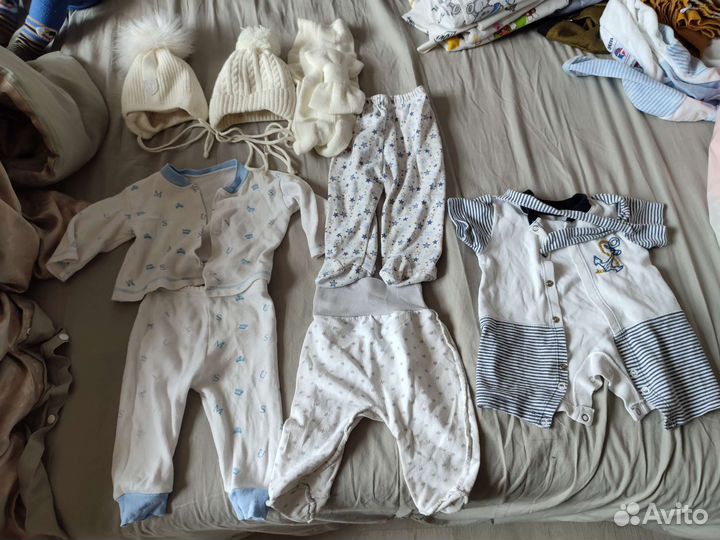 Детская одежда 0-9 мес