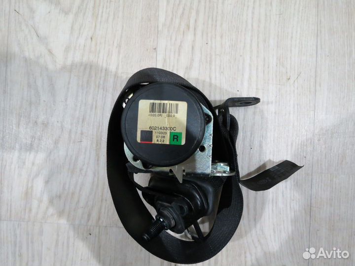 Ремень безопасности задний правый Opel Astra H