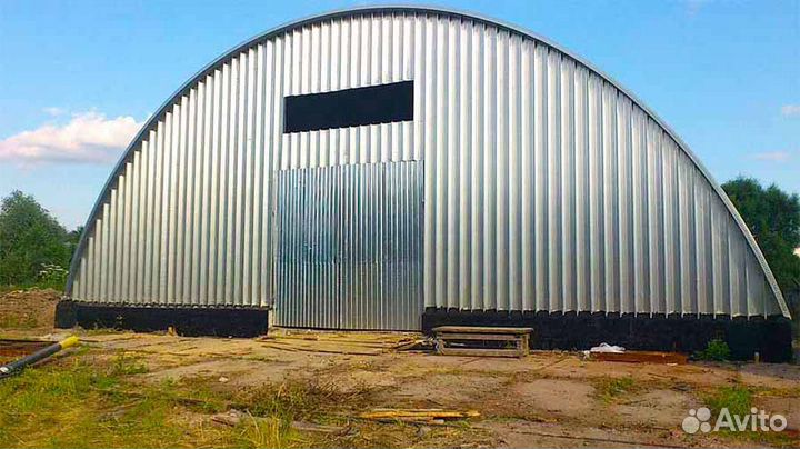 Ангары арочные 18х51 (918 м2)