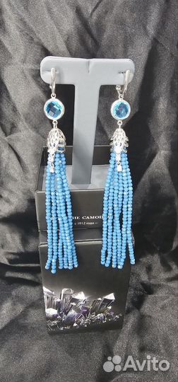 Серьги серебро