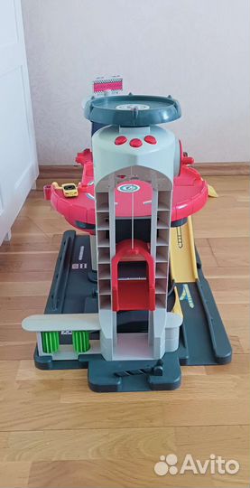 Трек для машинок гараж big sity road