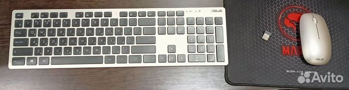 Беспроводная клавиатура + мышь asus