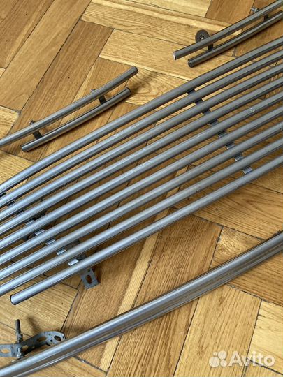 Накладки на решетку бампера Hyundai ix35