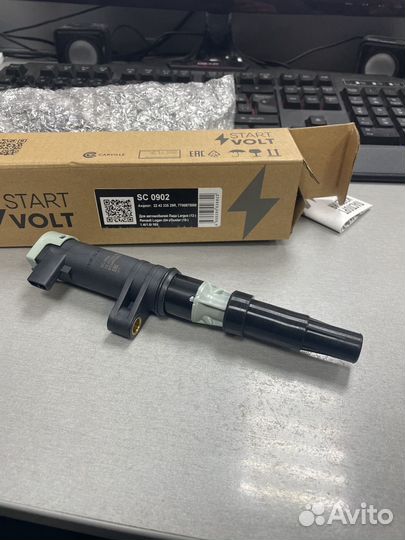 Катушка зажигания renault logan 16v