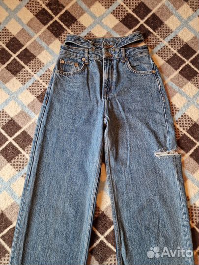 Синие джинсы Pull&Bear 32
