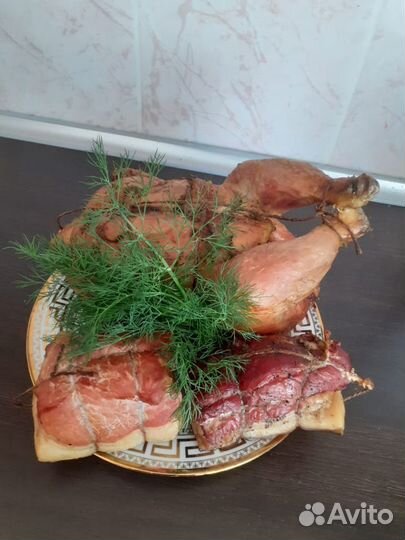 Курица копченая домашняя (бройлер)