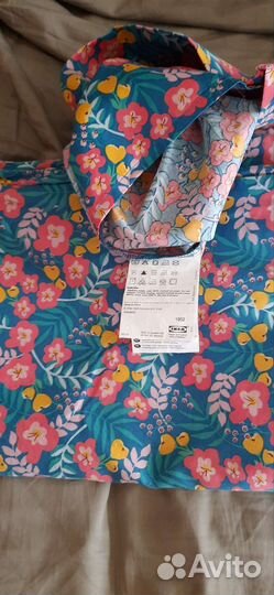 Комплект постельного белья в детскую кроватку lkea