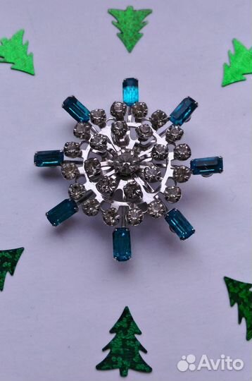 Винтаж. Брошь-кулон 