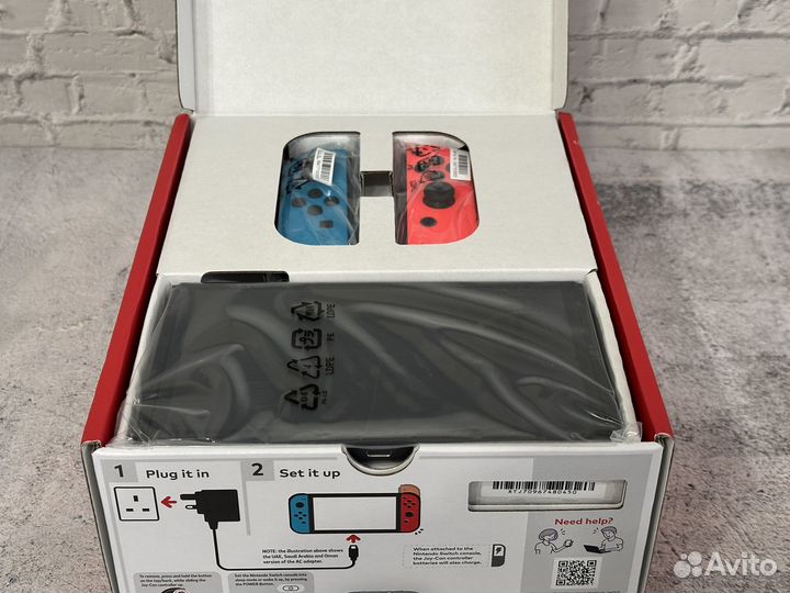 Игровая консоль Nintendo Switch oled(Blue/Red)