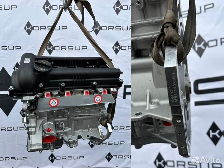 Двигатель G4FC 1.6 Hyundai Solaris Kia Rio