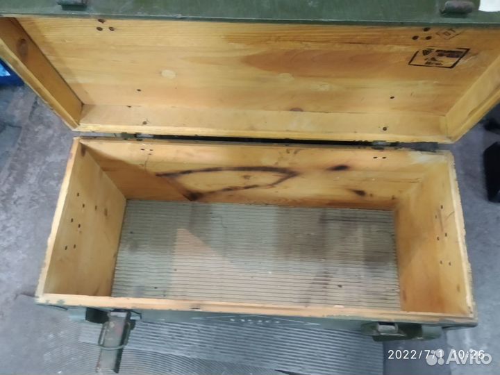 Ящик деревянный военный армейский