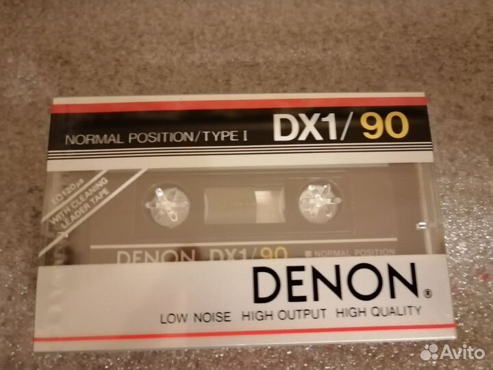 Аудиокассеты новые запечатанные sony. TDK. denon