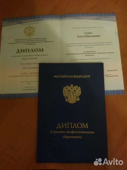 Репетитор по классу скрипки