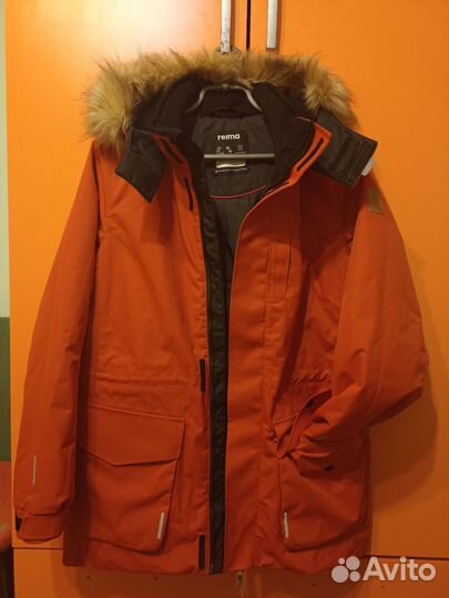 Куртка зимняя для мальчика подростка