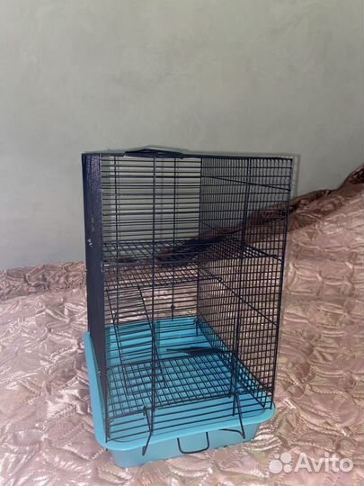 Клетка для хомяка 3 этажа