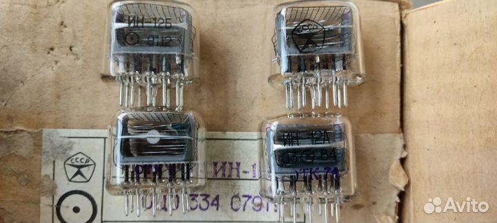Лампы индикаторные ин-12А ин-12Б Новые