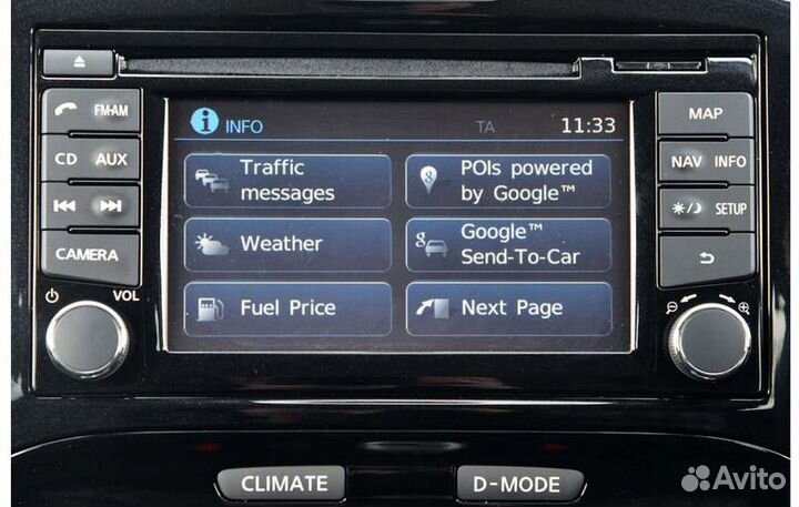 Nissan Connect 3 (LCN2). Россия + Украина