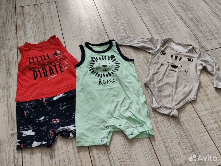 Вещи детские пакетом 68