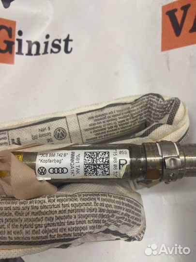 Подушка безопасности боковая правая Vw Passat CC