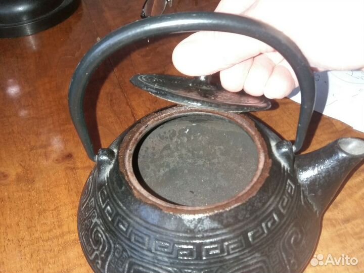 Заварочный чайник чугунный. Японский