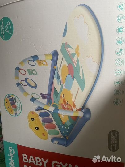 Развивающий коврик с пианино