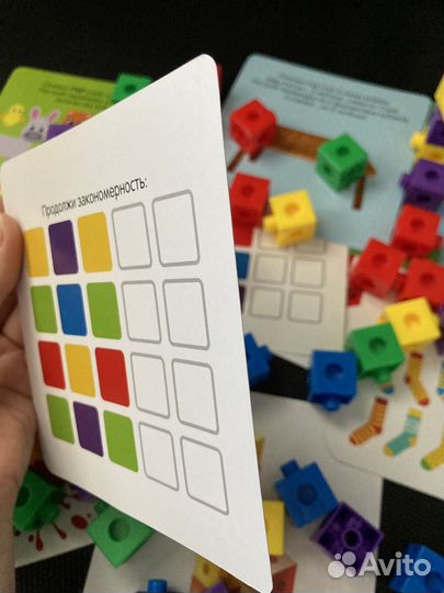 Кубики-конструктор по методике Монтессори