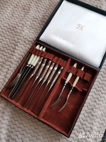 Столовый набор ложки и вилки СССР