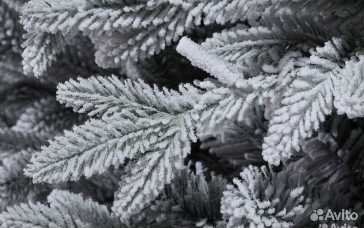 Ель искуственная заснеженная Premium - Автоматика