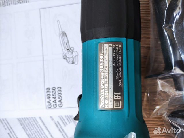 Углошлифовальная машина Makita ga5030