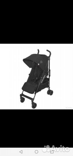 Коляска трость maclaren black